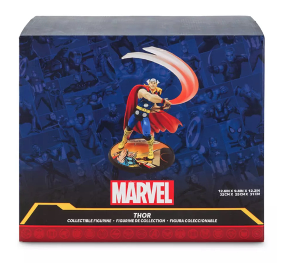 Disney Parks Thor Figure; Marvel Comics New With Box